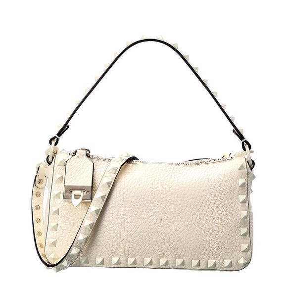 Valentino Bags Valentino Rockstud Small Grainy Leather Crossbody